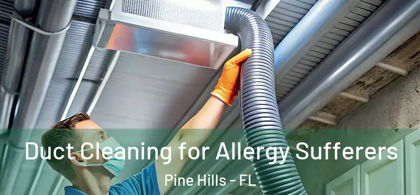 Duct Cleaning for Allergy Sufferers Pine Hills - FL