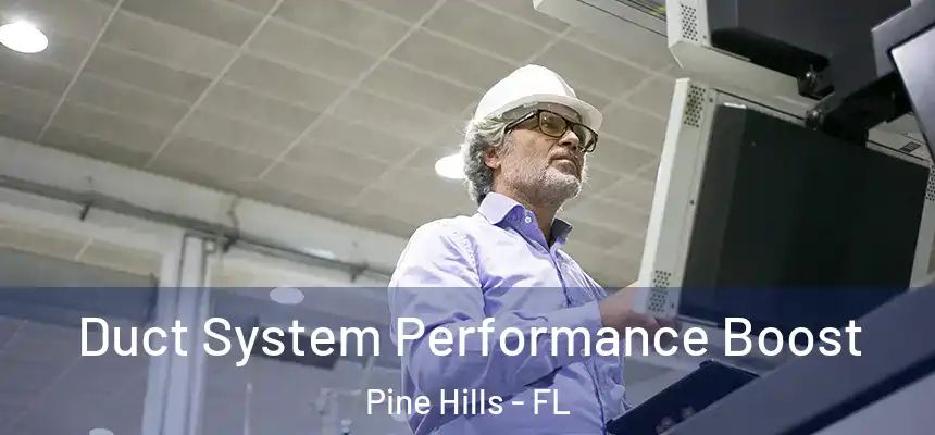 Duct System Performance Boost Pine Hills - FL