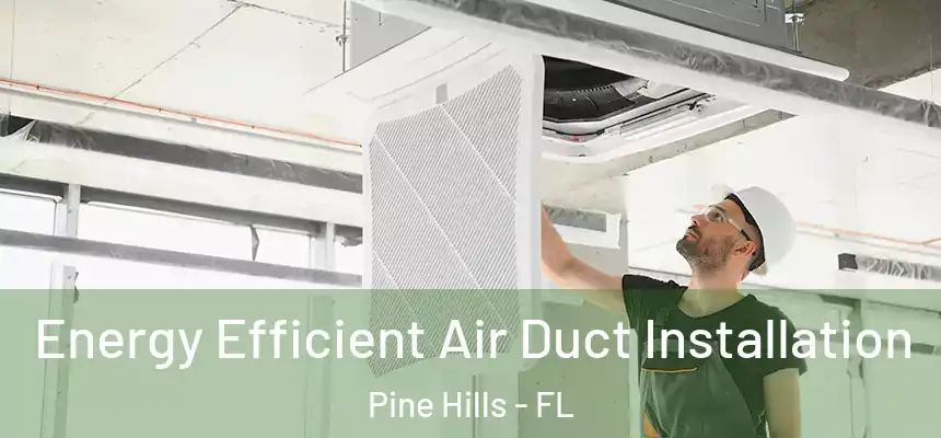Energy Efficient Air Duct Installation Pine Hills - FL