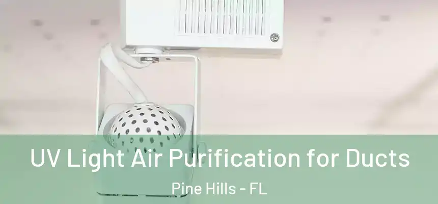  UV Light Air Purification for Ducts Pine Hills - FL